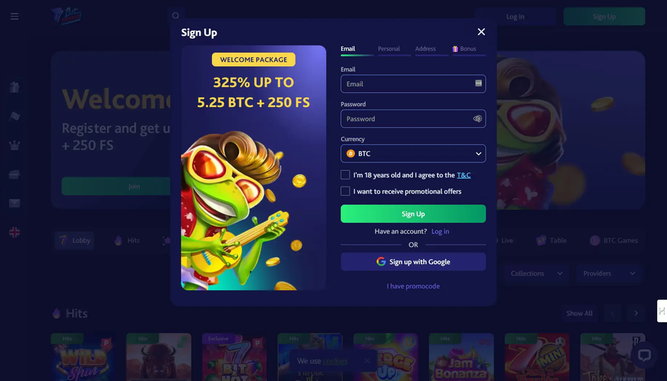 7bit casino Gameplay